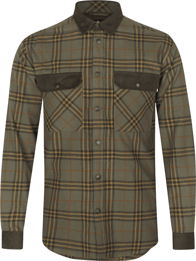 Grape Leaf/Terracotta Check